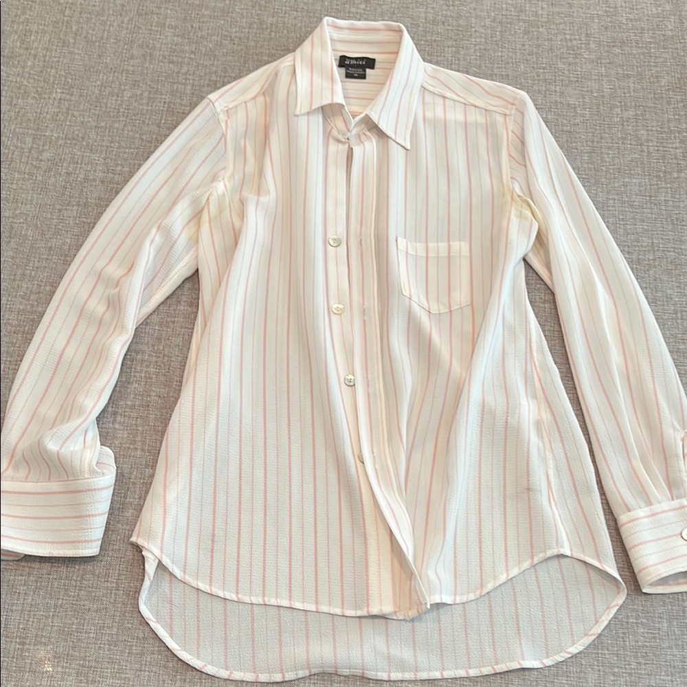 Amici Women’s Striped Button-Up Shirt